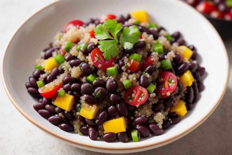 Quinoa and Black Bean Salad